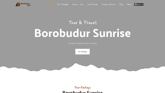borobudur sunrise