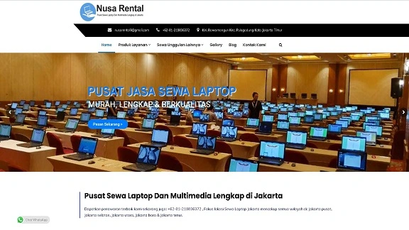 sewa laptop