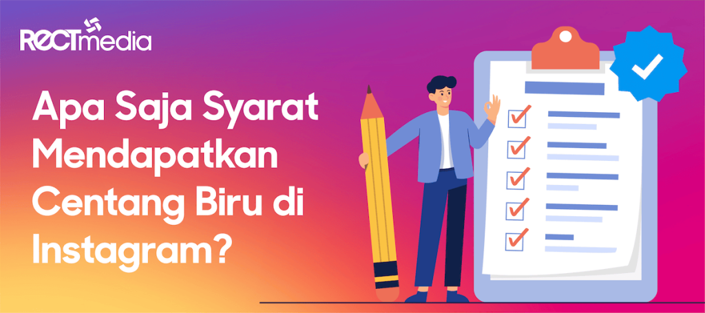syarat mendapat centang biru