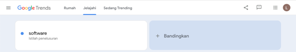 memilih topik dan keyword di google trend