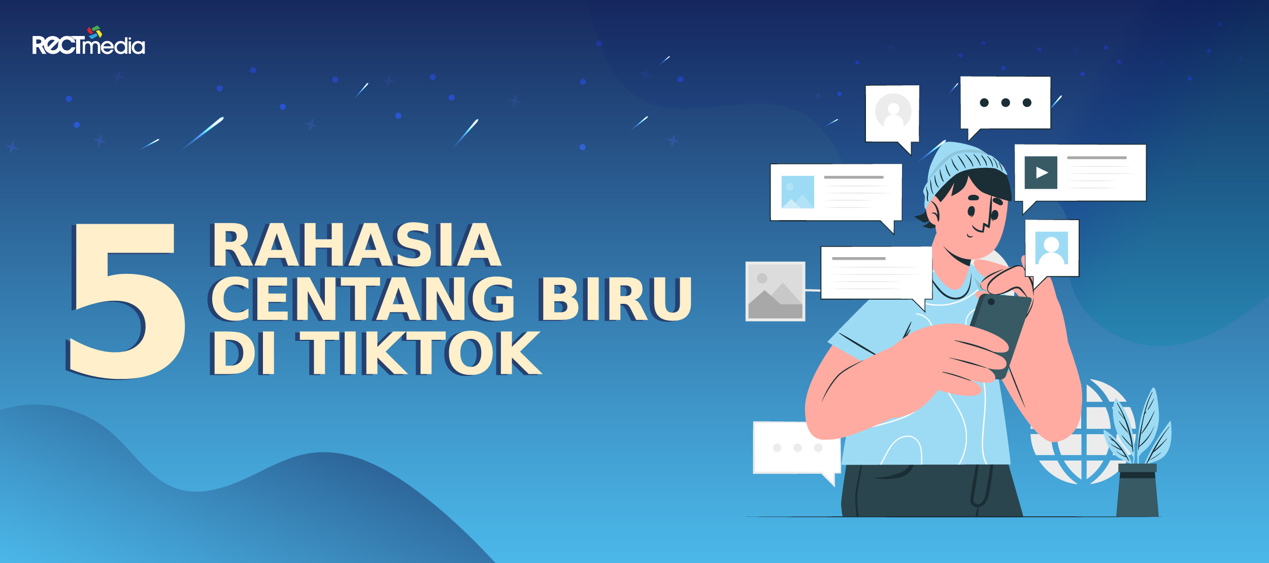 5 rahasia centang biru di tiktok