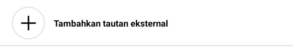 tambahkan tautan eksternal