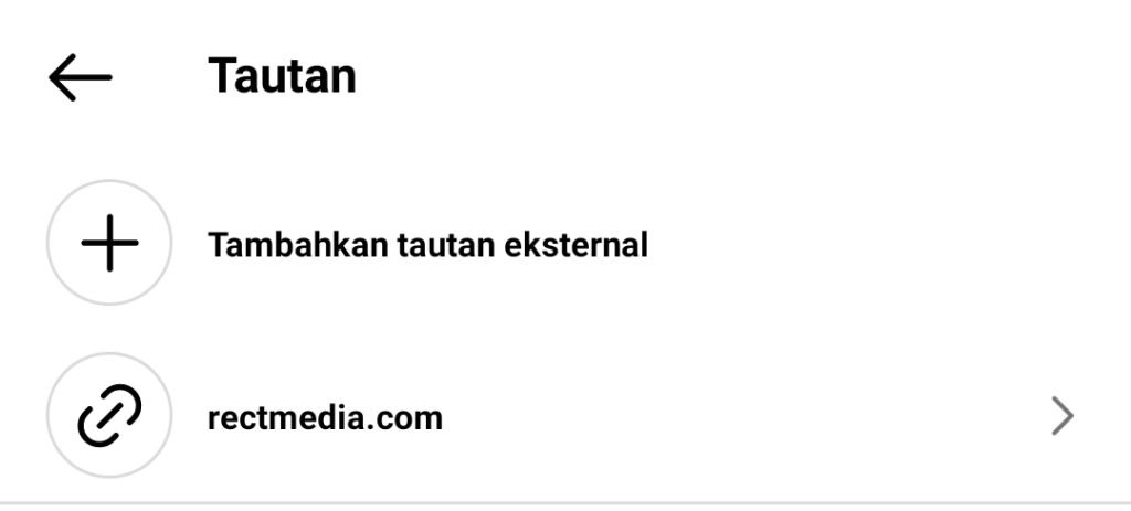 tautan yang ingin dihapus