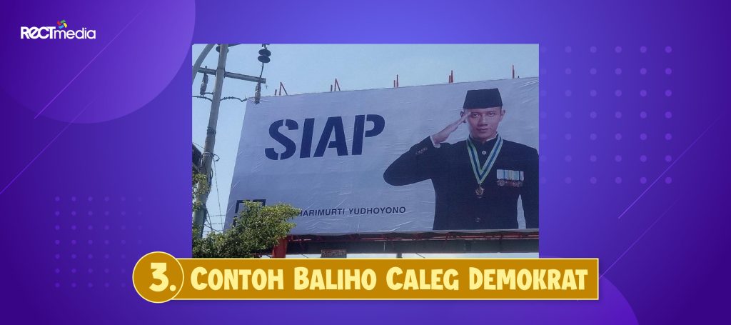 baliho caleg demokrat