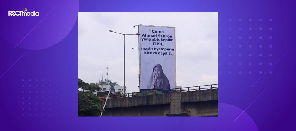 baliho caleg demokrat.