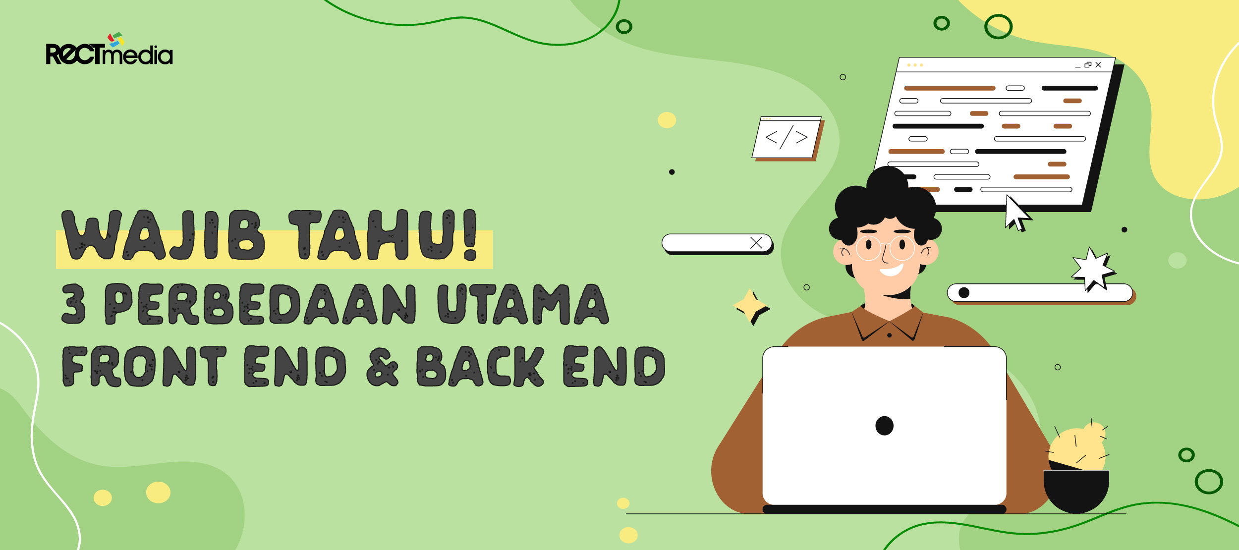 beda front end dan back end