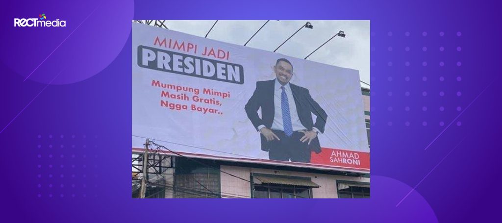 contoh baliho caleg demokrat