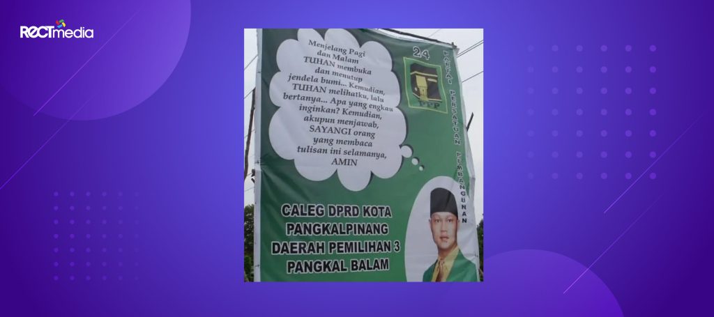 contoh baliho caleg ppp