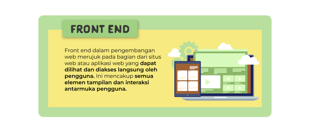 pengertian front end