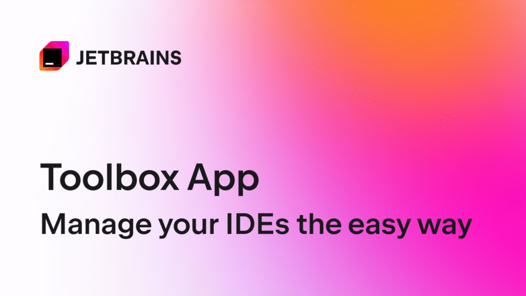 fitur terbaik jetbrains toolbox