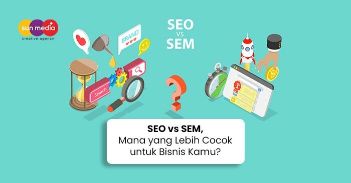 Optimalkan visibilitas website kamu dengan memahami perbedaan antara SEO vs SEM. Pelajari strategi terbaik untuk meningkatkan peringkat dan traffic online secara efektif.