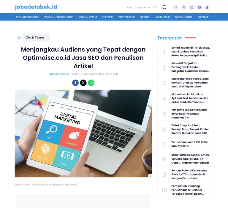 contoh publikasi
