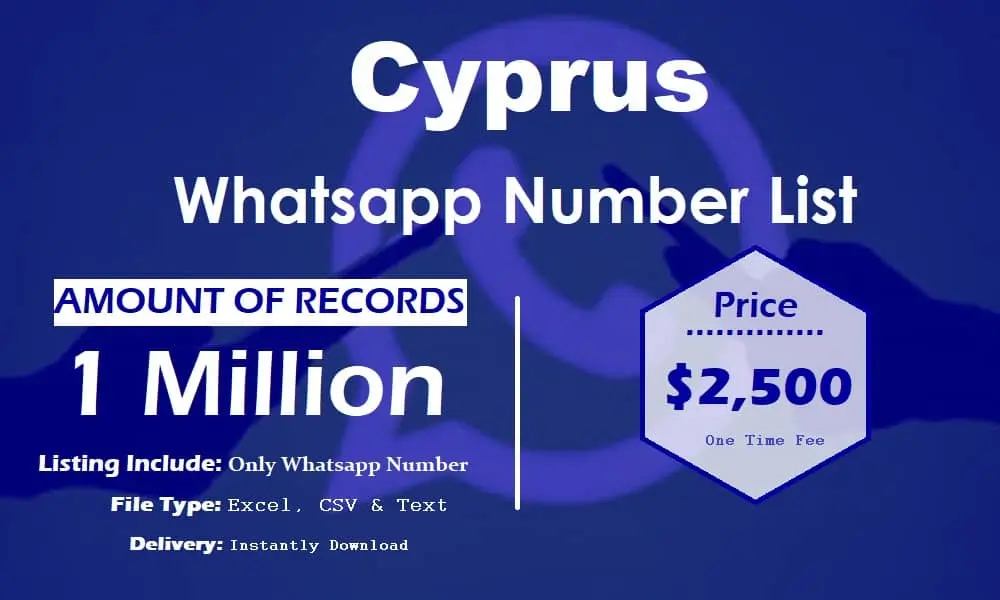 Cyprus whatsapp number list
