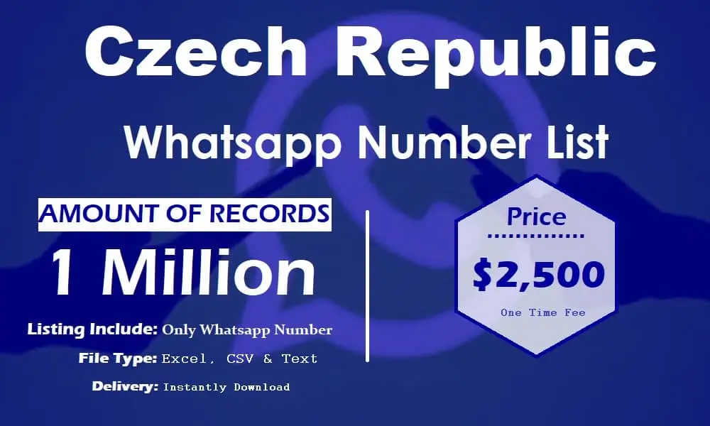 Czech Republic whatsapp number list