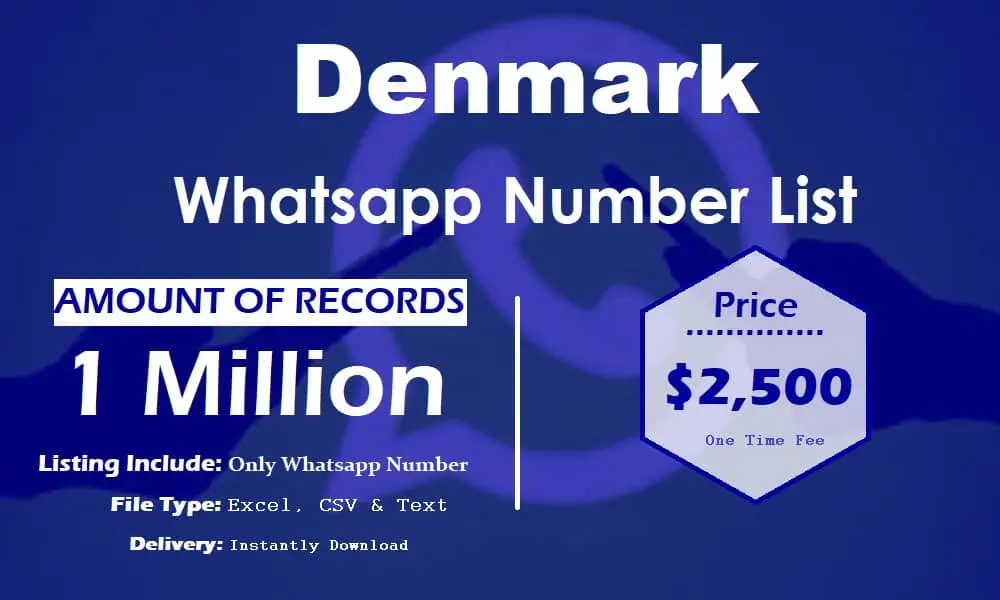Denmark whatsapp number list