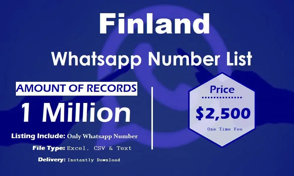 Finland whatsapp number list