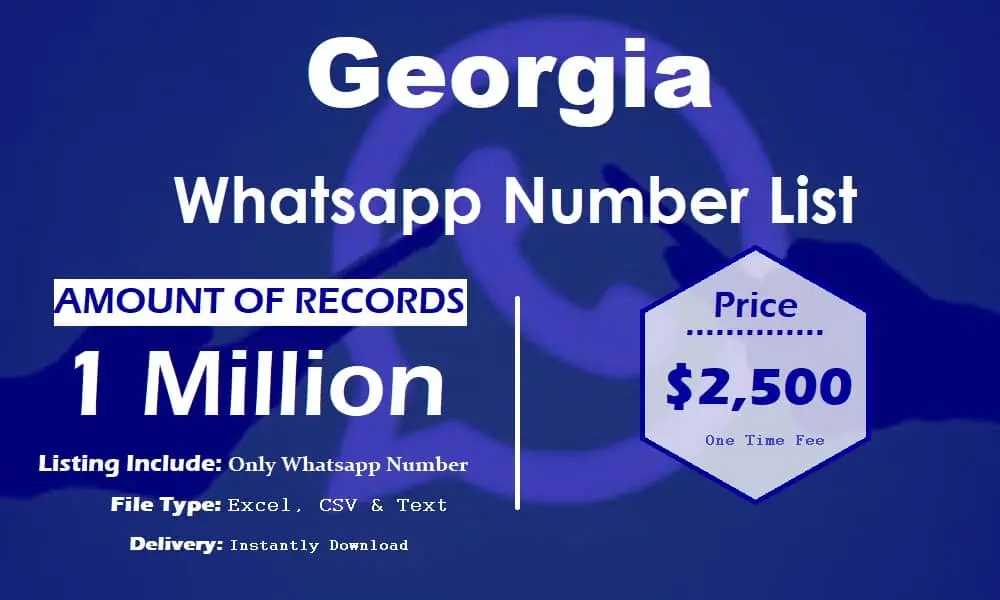 Georgia whatsapp number list