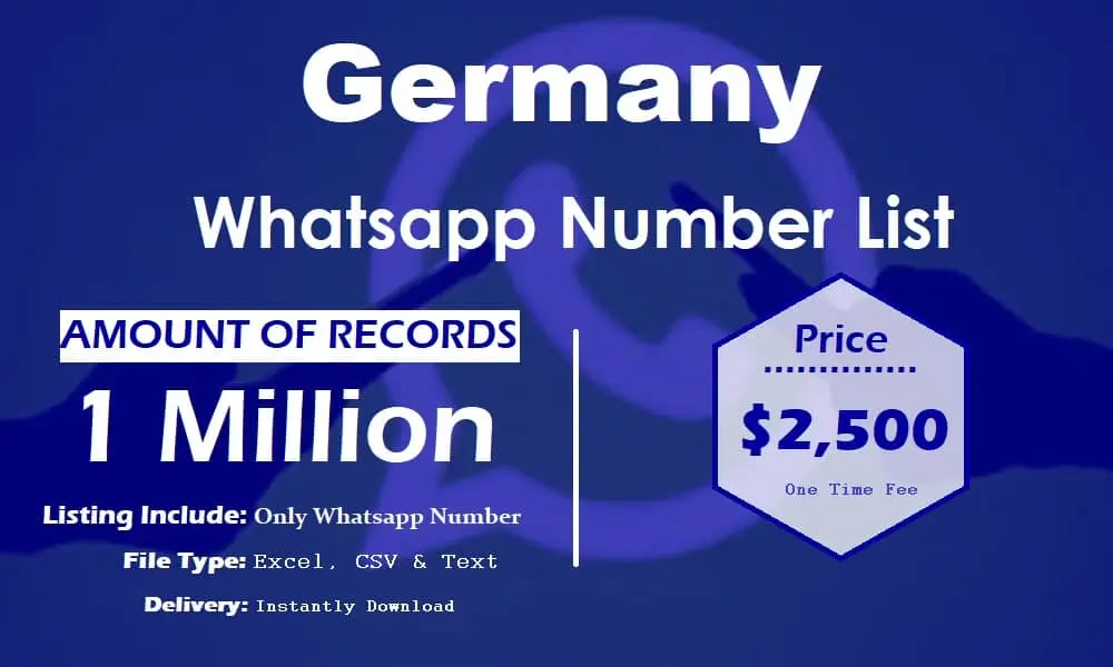 Germany whatsapp number list
