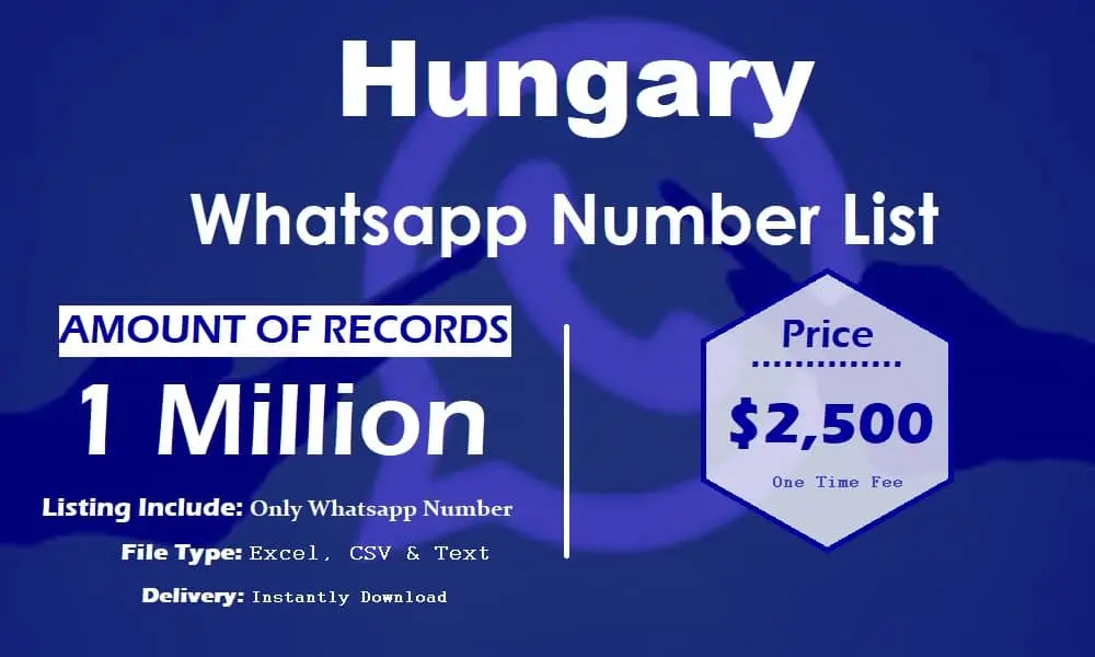 Hungary whatsapp number list