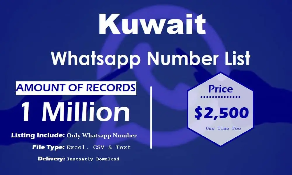 Kuwait whatsapp number list
