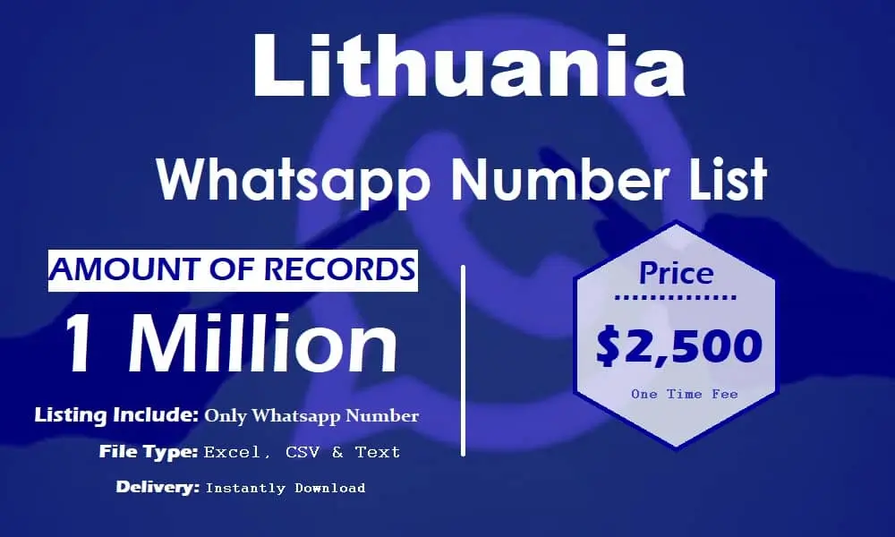 Lithuania whatsapp number list