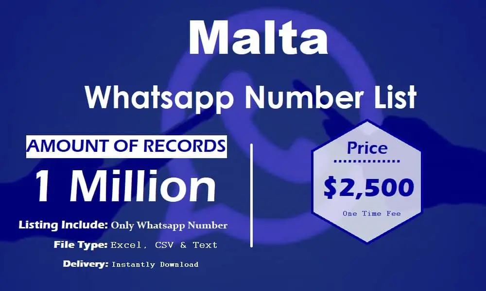 Malta whatsapp number list