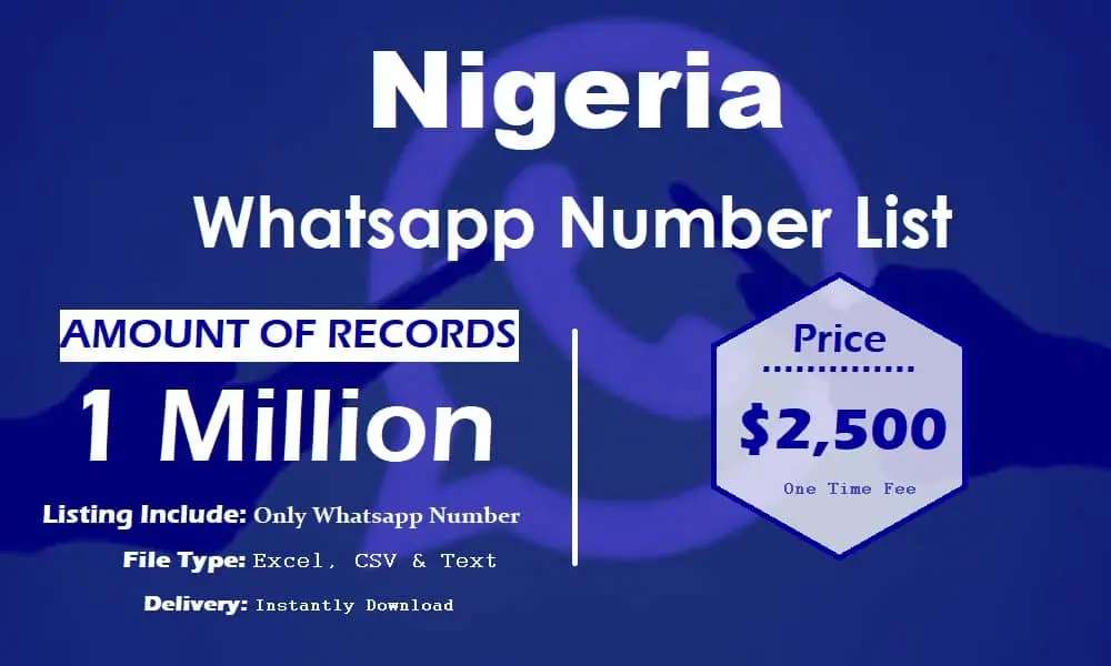 Nigeria whatsapp number list