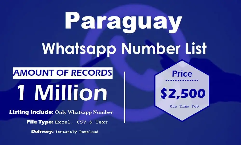 Paraguay whatsapp number list
