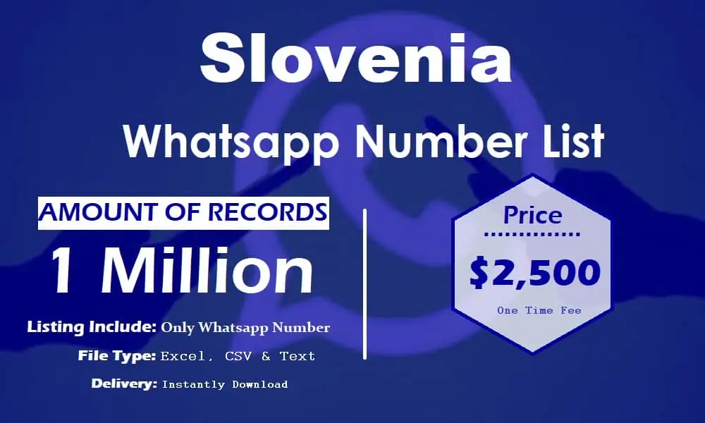 Slovenia whatsapp number list