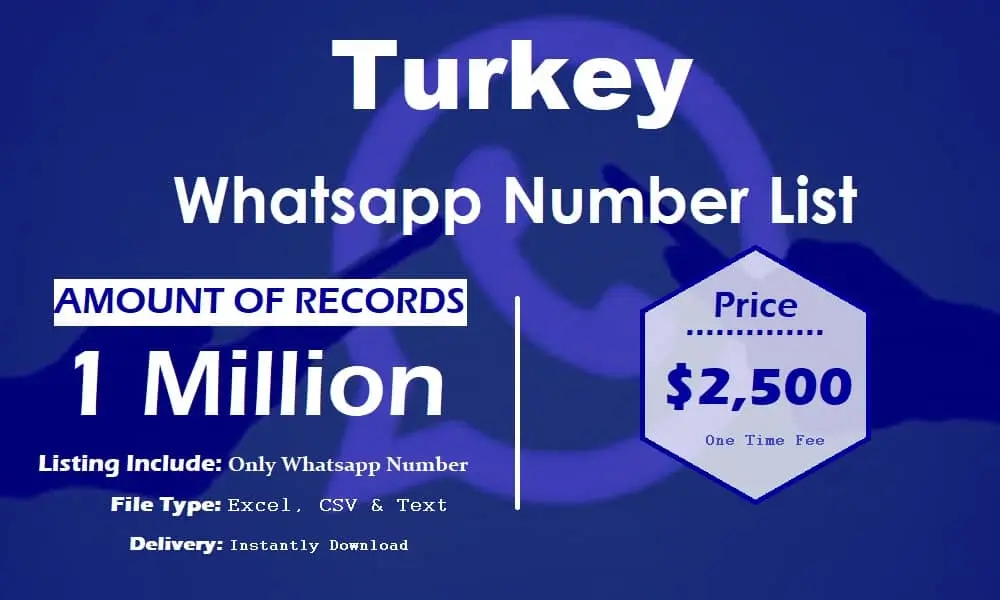 Turkey whatsapp number list