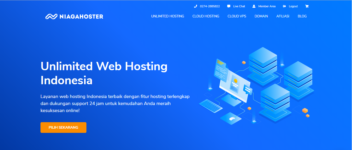 Rekomendasi Hosting Unlimited Terbaik di Indonesia 2022