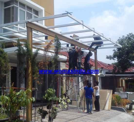 Jasa Pasang Kanopi Kaca Termurah di Tangerang